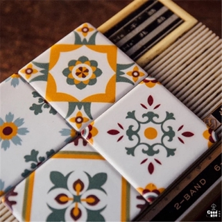 Vintage Tile Fridge Magnet and Coaster