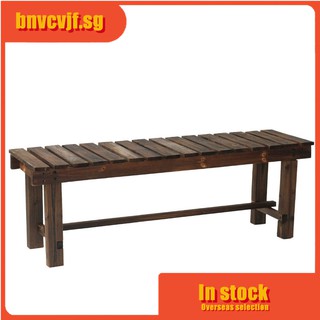 【In stock】Foreign Minister Stool Balcony Solid Wood Long Bench Courtyard Anticorrosive Wooden Stool Change Shoe Stool Casual Bench Bathroom Long Bench