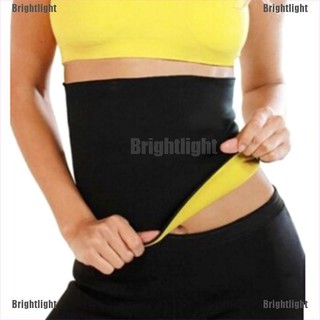 [Bright] Waist Stomach Slimming Belt Exercise Belt Fat Burner Waist Body Shaper [Light]