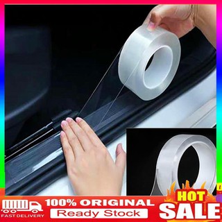 ARE-Transparent Car Door Sill Scratch-proof Sticker Tape Auto Bumper Strip Protector