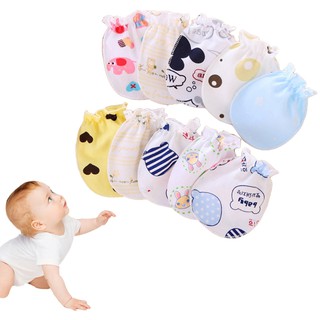 SNE Baby Gloves Anti Scratch Face Hand Guards Protection Soft Newborn Mittens S