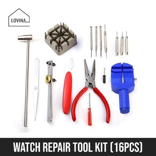 Watch Repair Tool Kit 16 PC SET