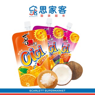 CICI Fruit Juice Konjac Jelly 喜之郎果汁果冻爽 150g