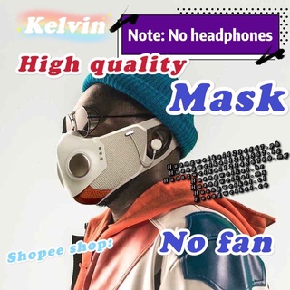 【Latest model】Dust-proof fog-proof high-tech mask double valve PM2.5 earplugs Halloween face shield