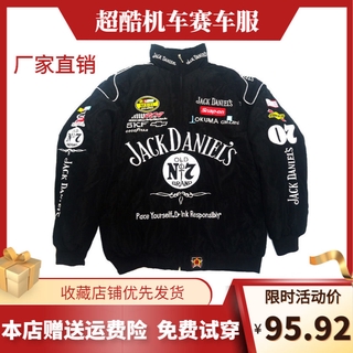 F1Racing Suits Jack Daniels Motorcycle Clothing Cycling Jacket Winter Clothing Cotton Coat Racing Team Clothes Motorcycl