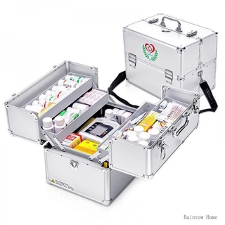 first aid box/Medicine box home medicine box family pack multi-layer medical first aid kit medical box with medicine full set of emergency storage box large