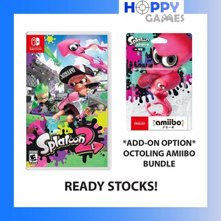 *ADD-ON OPTION* Splatoon 2 Nintendo Switch Octoling Octopus Amiibo [EU / ASIA - FULL ENGLISH GAMEPLAY]