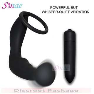 [Sinae] 10 Speed Prostate Massager with Cockring Vibrator Anal Plug Male Sex Toys