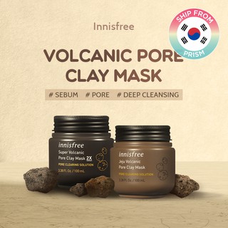 Innisfree Volcanic Pore Clay Mask 100ml Original Jar type