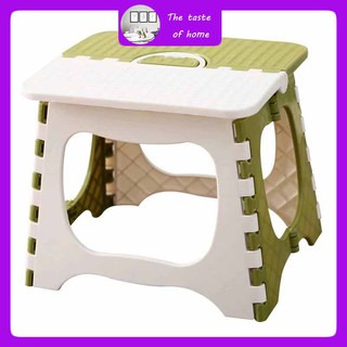 Plastic folding stool simple chair adult home Maza small bench outdoor portable fishing fold