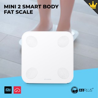 Yunmai Mini 2 Smart Body Fat Scale [ M1690, App Control, 17 Analyst, BMI BIA, Hidden LED Display, Portable ]