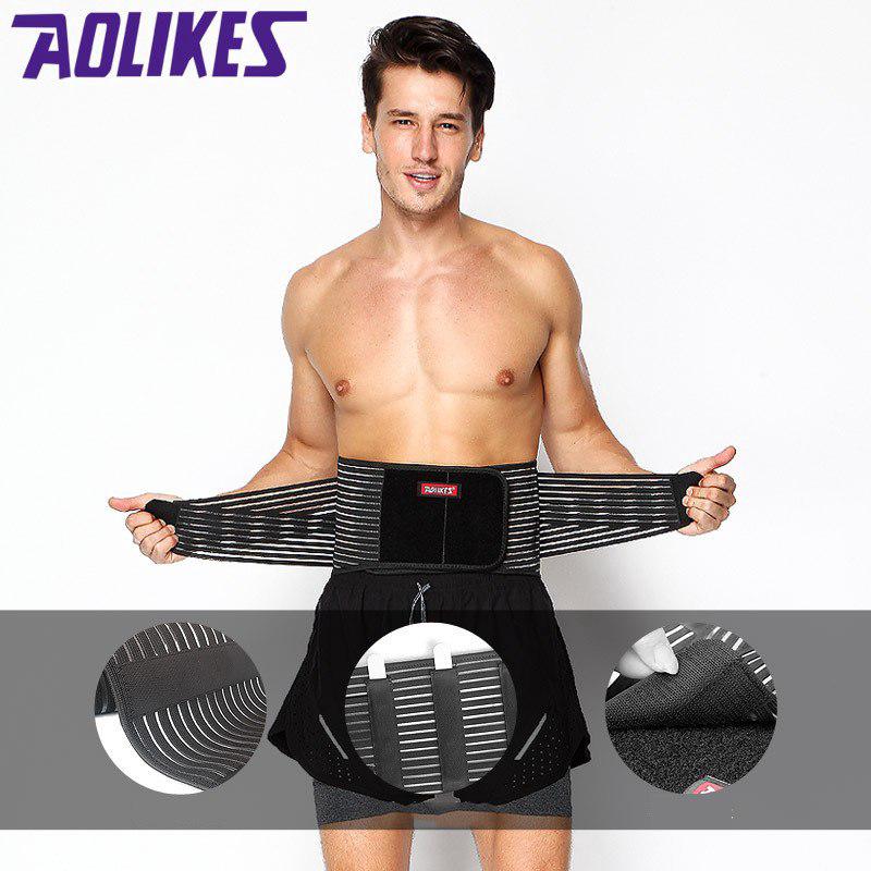 Sports Waist Band Weightlifting Plate Support Band Pressure Adjustable Belt