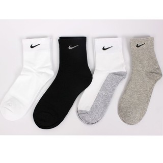 New Fashion Women Men Combed Cotton Socks Breathable Logo Socks