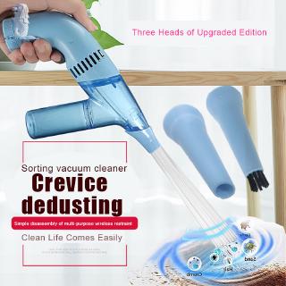 Handheld Portable Cordless Duster Mini Vacuum Dust Cleaner Dirt Remover for Home