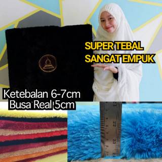 (Most Thick) 4-5cm Tebel Prayer Rug A 5cm Foam Material Rasfur Soft Fur