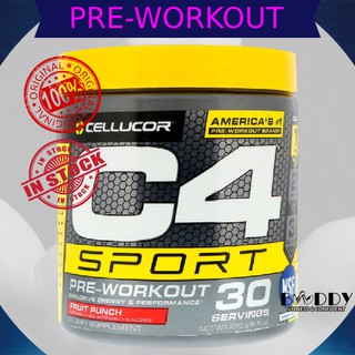 Cellucor, C4 Sport, Pre-Workout Powder, Energy Supplement