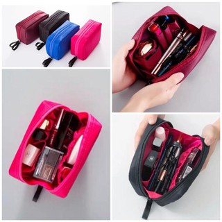 [LOCAL SELLER] [TSG65] Waterproof Nylon Makeup Pouch Cosmetics Pouch