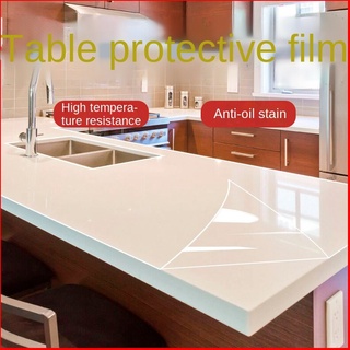 Kitchen Countertop Protective Film Marble Stove Protector High-Grade Quartz Stone Transparent Sticker