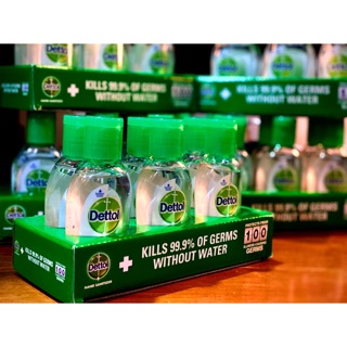 🔥READY STOCK🔥Dettol Hand Sanitizer 50ml - FREE BASIC SILICONE HOLDER while stock last (Original/Floral/Soothe/Refresh)
