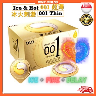 10pcs/box Ice&Fire Ultra-thin 0.01 Condom Gel Delayed Classic Hydro Warm Healthy Best Condom MOH Approved (1)