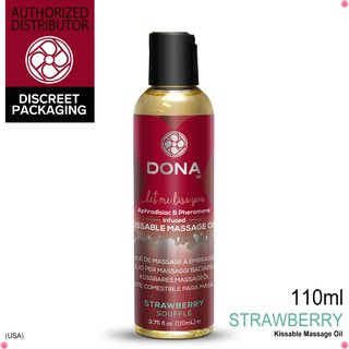 Dona - Scented Massage Oil Strawberry Souffle 3.75 oz