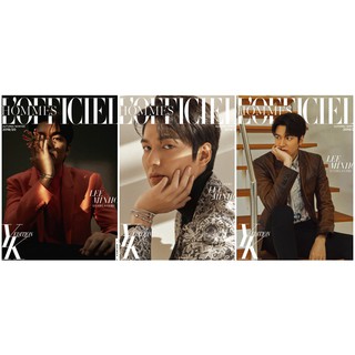 KOREA Magazines [L'OFFICIEL HOMMES] autumn/winter cover_Lee Min Ho (3 types of Lee Min Ho image)