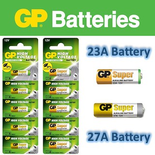 [ORIGINAL] GP Super 23 A 27A 12V High Voltage Alkaline Battery Batteries 1pcs