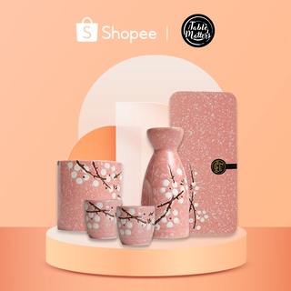 Table Matters x Shopee Brand Box - Tokkuri Pink Sake 5PCS Set (Worth: SGD32.50)
