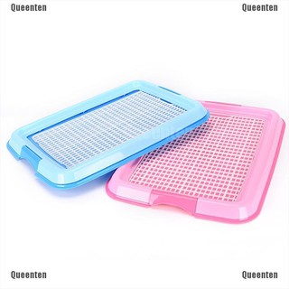 QUEEN✟New Indoor Puppy Dog Pet House Potty Training Pee Pad Mat Tray Toilet Odorless