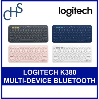 Logitech K380 Multi-device Bluetooth | Black Blue Rose Off-white | 1 year warranty | 920-007596 920-007597 920-009579