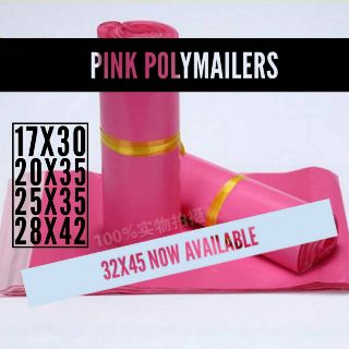 Local Pink Polymailer Mailer Postage Parcel Bags