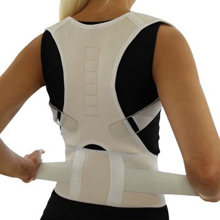 Men Women Posture Corrector Adjustable Shoulder Back Support Belt Band Brace S09