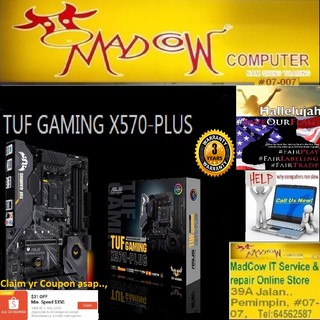 ASUS TUF GAMING X570-PLUS X570 (Wi-Fi) (3Y).., "6.6 Grand Sales" & if u wish to +add AMD 5600x = +Plus another $439 more