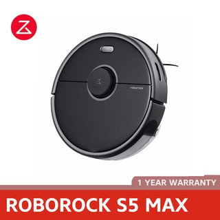 Roborock S5 Max Robotic Vacuum Cleaner Mijia Cordless Robot with English Voice Assistance Sweeping