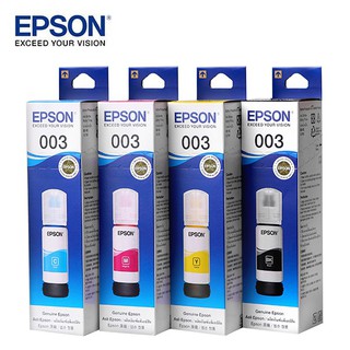 [Shop Malaysia] ORIGINAL Epson 003 REFILL INK FOR PRINTER L1110 / L3100 / L3101 / L3110 / L3150 / L5190