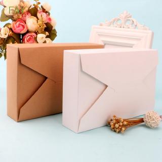 FAY 10Pcs Envelope Gift Craft Wedding Event Sweets Presents Kraft Paper Box
