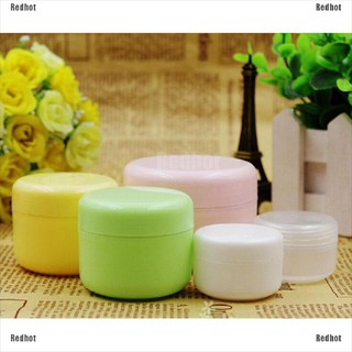 Redhot<5pcs Empty Makeup Jar Pot Travel Face Cream/Lotion/Cosmetic Container