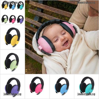JX Kids childs baby ear muff defenders noise reduction comfort festival protection[SG]