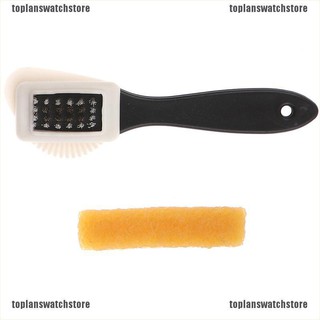 【TOPL】2pcs/set Useful Suede Shoe Brush Cleaning Brush And Rubber Shoes Eraser