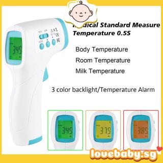 [STOCK NOW] Temperature Digital Smart Non-contact Handsfree Forehead Body Temperature Scanner
