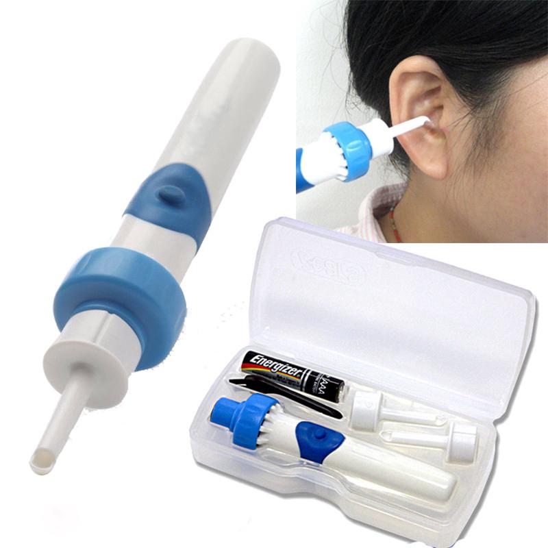 Painless Safety Cordless Electric EAR PICK Wax Remover Cleaner Vacuum i-ears