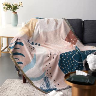 Knitting Blanket Soft Sofa Cover Bed Tapestry 130*180cm