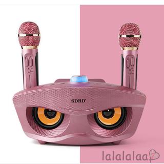❆☉❆Creative Household Wireless Bluetooth Speaker Cute Cartoon Owl Shape Mobile Karaoke Speaker Loudspeaker Box