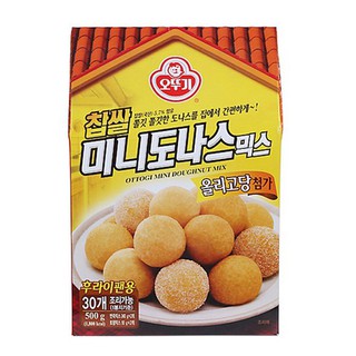 Korea Glutinous Rice Mini Doughnuts Mix Powder 500g