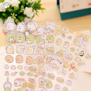 Cute Korean Style Rabbit Stickers PVC Sticker for DIY Scrapbooking Diary Phone