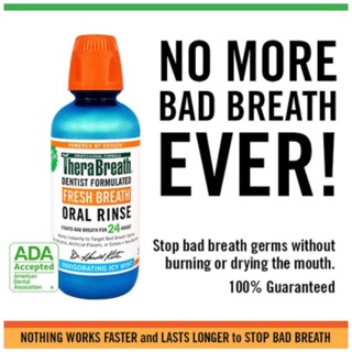 [USA 🇺🇸] Therabreath Fresh Breath Oral Rinse 16 fl oz/ 473ml (1)