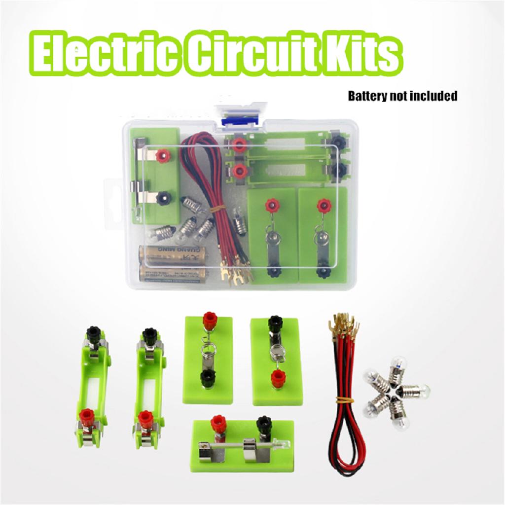 DIY Electric Circuit Kits Children School Science Toys Montessori Learning Funny