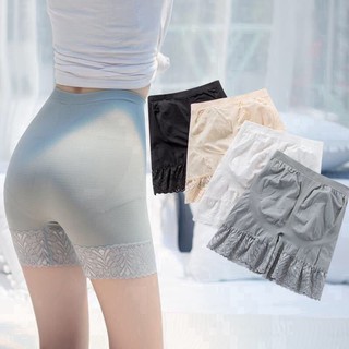 ✨Summer women's leggings! Lace Hip Abdominal Safety Pants Large Leggings, 4 colors