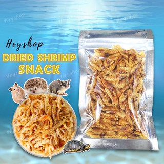 🔥BUY 2 FREE 1🔥 Dried Shrimp Snack 20g - Hamster, Hedgehog, Sugar Glider Turtle Cat Seafood Prawn Food Treat