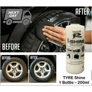 [Shop Malaysia] Car tyre leather shoe dashboard seat bumper tyre wax tyre shine tyre polish fender plastic shine